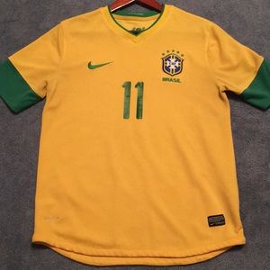 Men's Nike dri-fit Brazil Neymar jersey